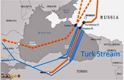 ترک استریم - میز نفت