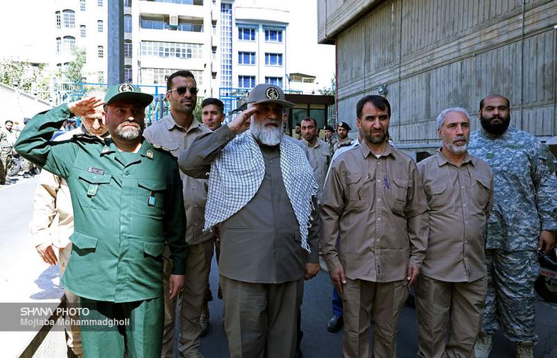 شاه میرزایی در کنار نقدی | عکس