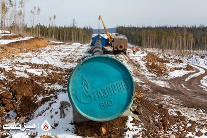 آغاز ساخت خط لوله جدید گازرسانی از روسیه به چین - میز نفت